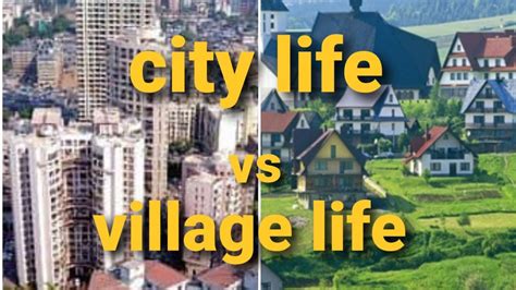 village vs city vs town
